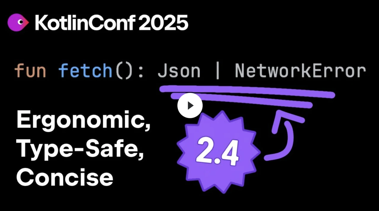 KotlinConf 2025 세션