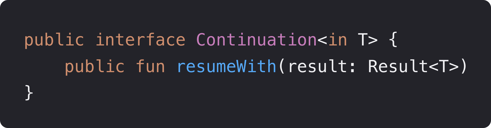 Continuation.resumeWith
